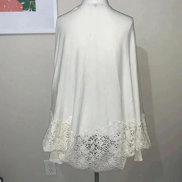 Kobi Halperin Crochet Drap Open Cardigan - Picture 4 of 10